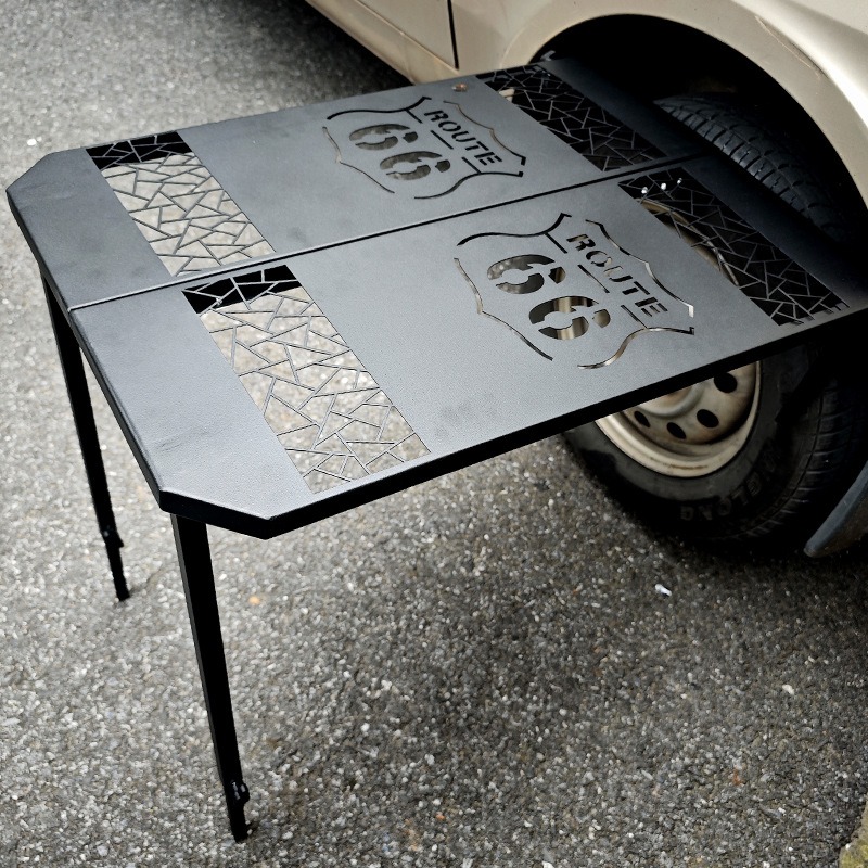 Outdoor Furniture Australia - Tavolo pieghevole per pneumatici da auto,